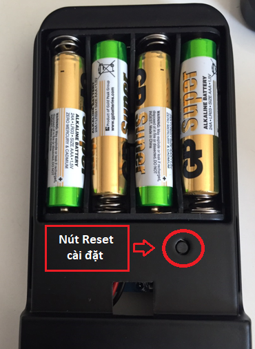 nút reset cài đặt của khóa bramah bm400